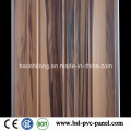 Holzfarbe Laminiertes PVC Wandpaneel 2016